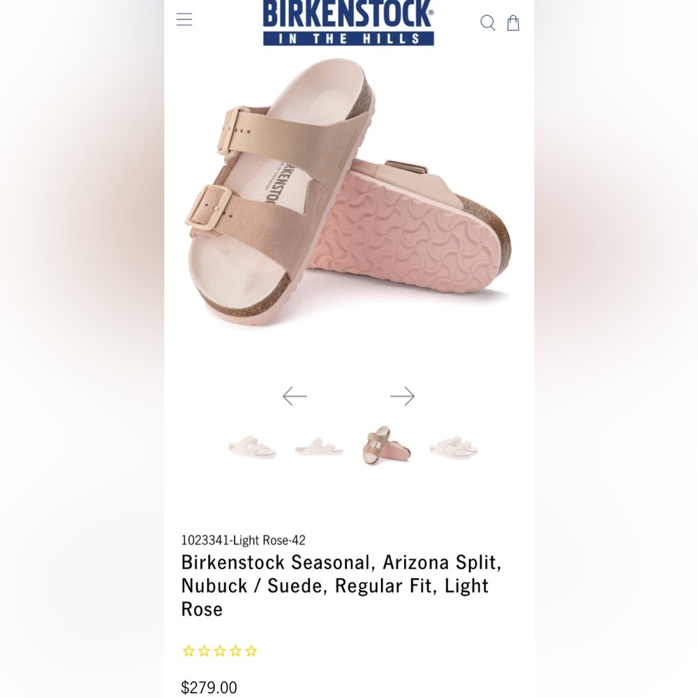 Arizona
Arizona Split Light Rose Nubuck/Suede Leather

Regular price
$279.00